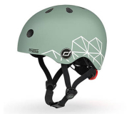 Scoot & Ride Kask Ochronny XXS-S dla dzieci 1-5 lat Green Lines - 1039896 - zdjęcie 1